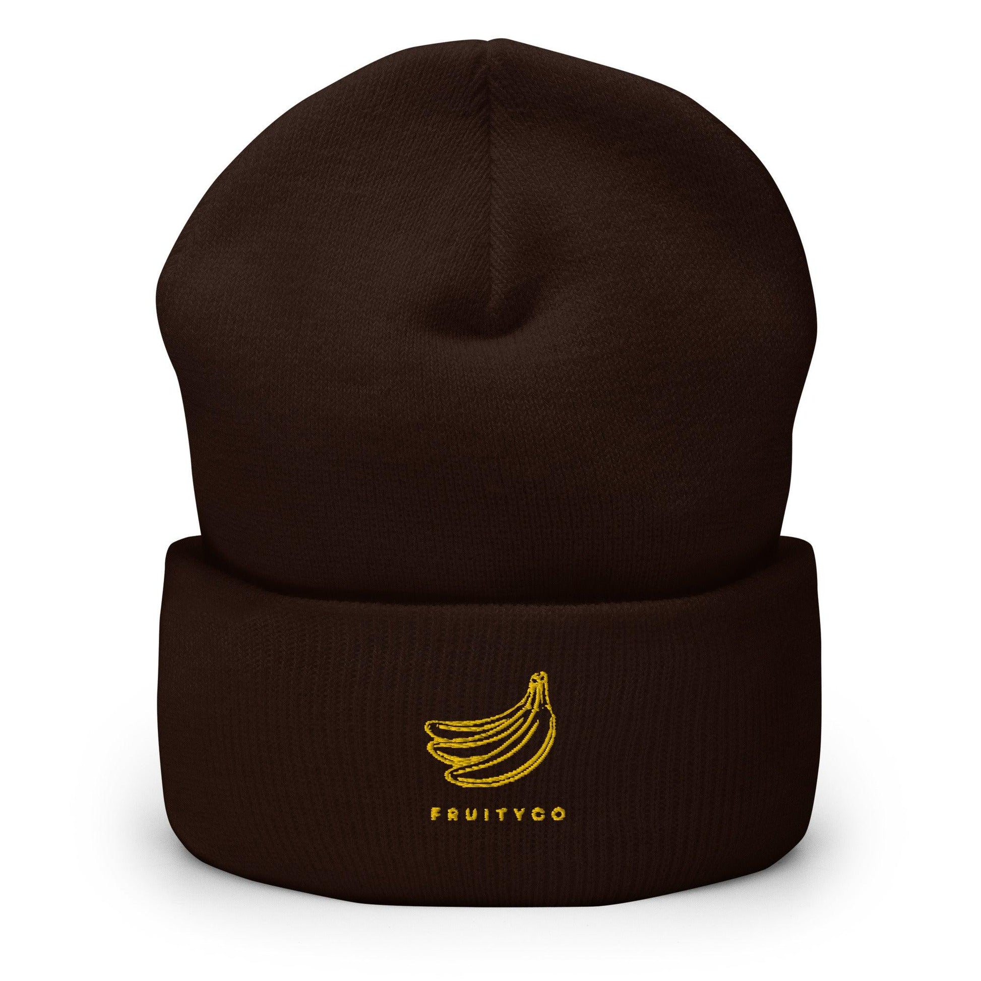 Banana Embroidered Beanie - FruityCo