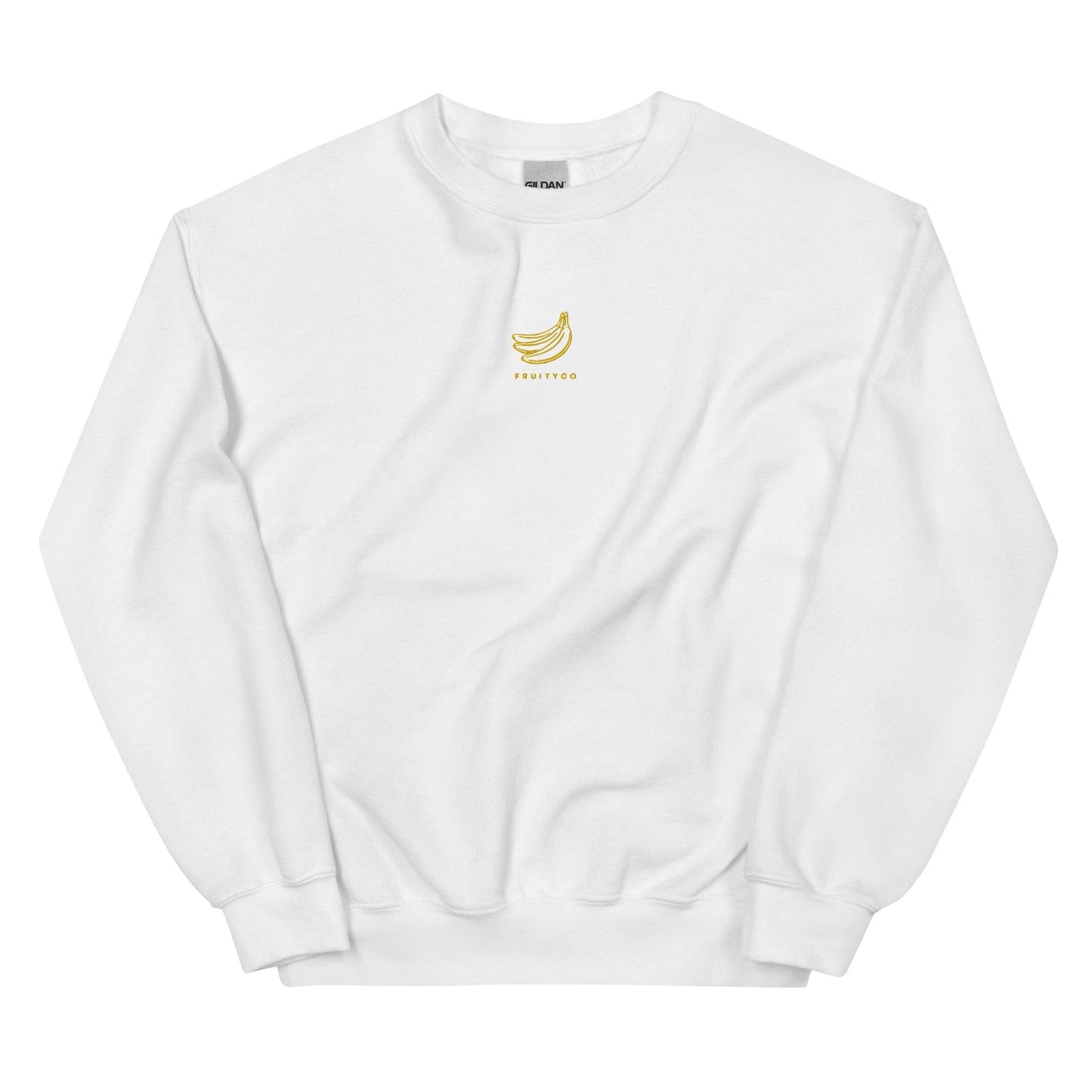 Banana Embroidered Sweatshirt - FruityCo